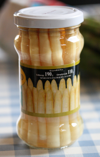 Asparagus officinalis (Gemüse-Sparge), Konserve